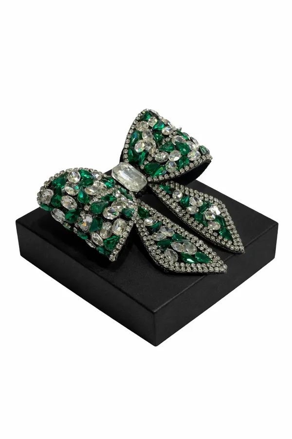 Emerald_Green_Studded_Crystal_Rhinestone_Hair_Bow_For_Special_Occasions_