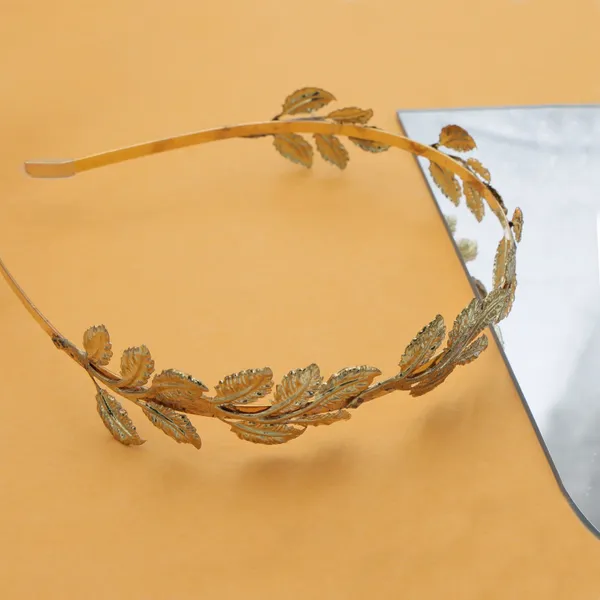 Fancy_Golden_Leaf_Headband_For_girls_&_women