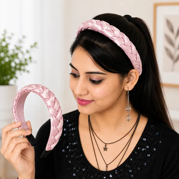 Handmade_Premium_Satin_Silk_Braided_Hair_Band_For_Girls_