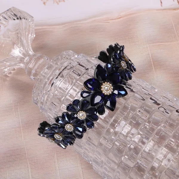 Royal_Blue_Crystal_Rhinestone_Hair_Band_For_Girls_(Pack_of_1)