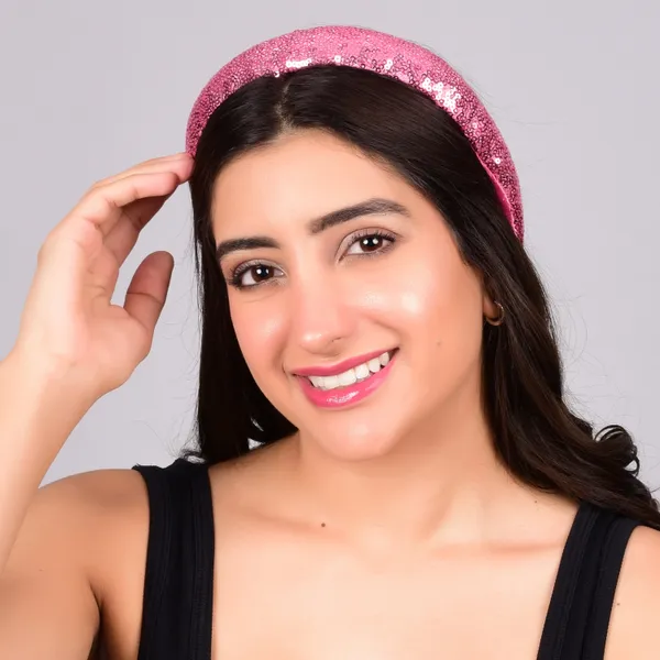 Pink_Fancy_Broad_Sequence_Hair_Band_For_Girls_(Pack_of_1)