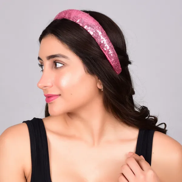 Pink_Fancy_Broad_Sequence_Hair_Band_For_Girls_(Pack_of_1)