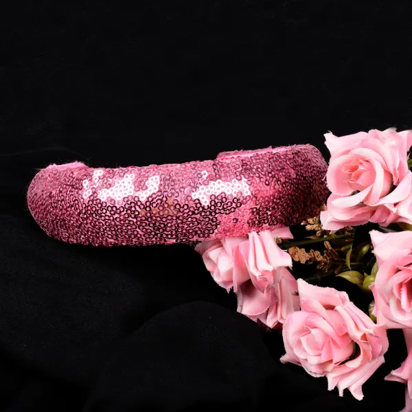 Pink_Fancy_Broad_Sequence_Hair_Band_For_Girls_(Pack_of_1)