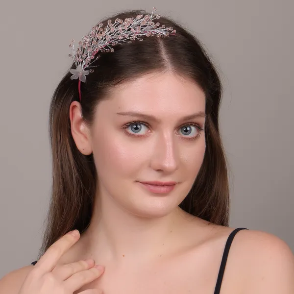 Pink_Fancy_Crystal_Hair_Accessories_Band_For_Girls_(Pack_of_1)