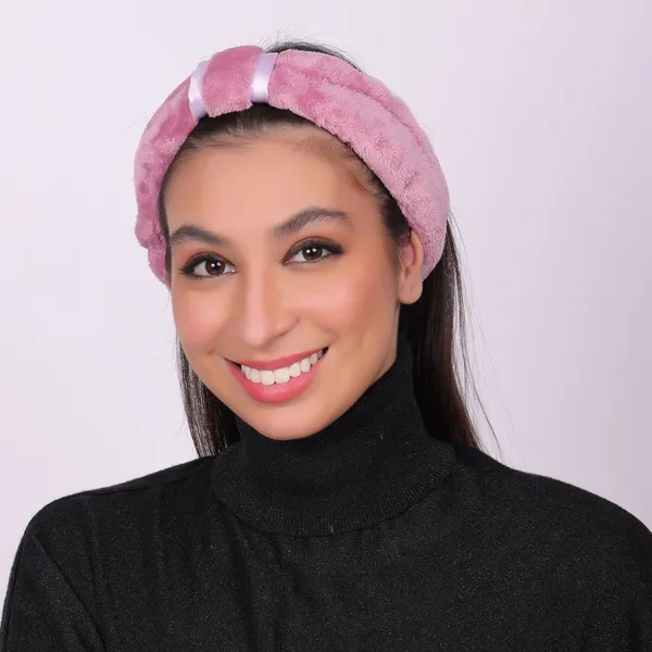 White_&_Onion_Pink_Fur_Spa_&_Makeup_Headband_For_Girls_(Pack_of_2)