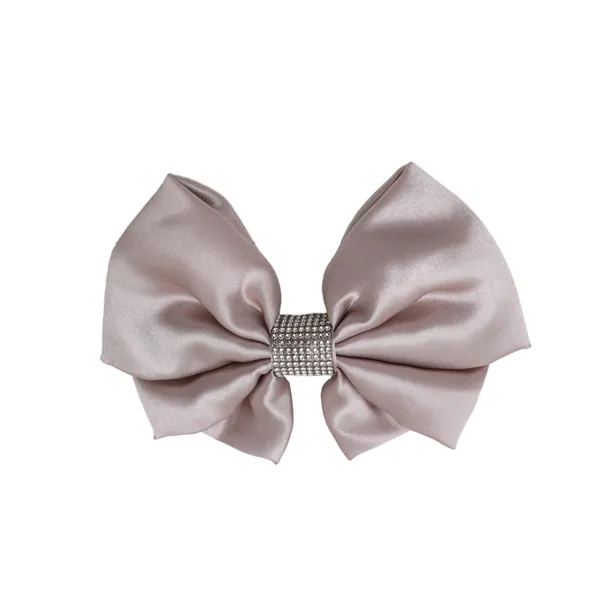 Silver_Luxury_Satin_Rhinestone_Centerpiece_Hair_Bow_Clip_For_Women_&_Girls_(Pack_of_1)