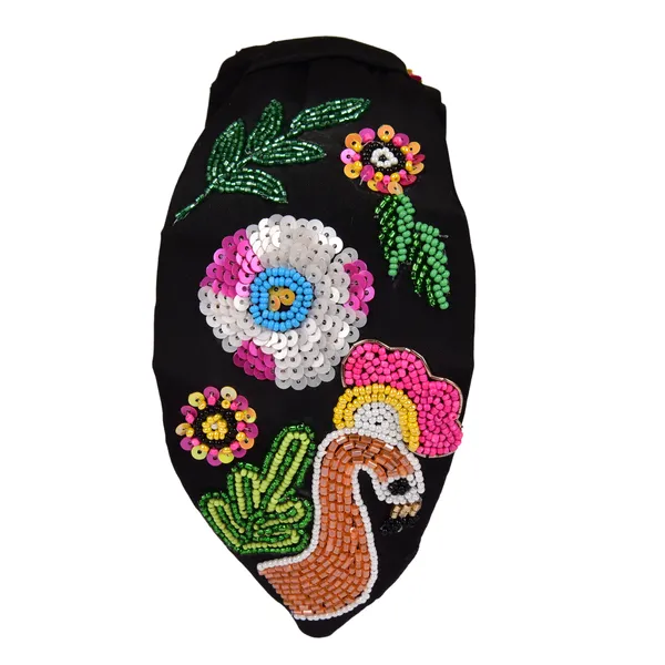 Black_Multicolor_Beaded_Swan_Embroidery_Hair_Band_For_Girls_(Pack_of_1)