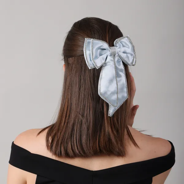 Sky_Blue_Rhinestone_Double_Bow_Clips_For_Girls_(Pack_of_1)