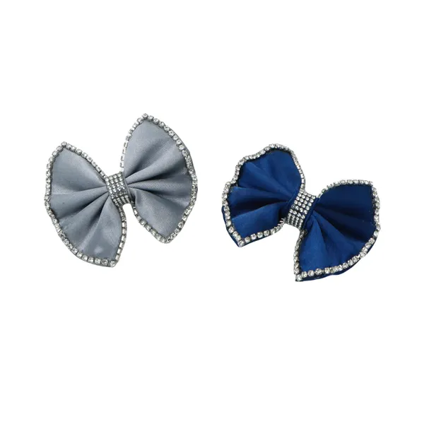 Grey_Blue_Satin_Rhinestone_Edges_Hair_Bow_Clip_For_Women_And_Girls_(Pack_of_2)