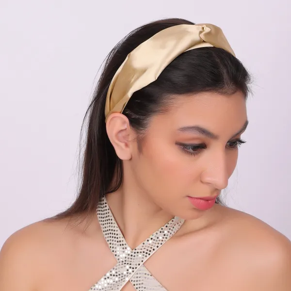 Golden_&_Rose_Gold_Satin_Silk_Twist_Turban_Hair_Band_For_Girls_(Pack_of_2)