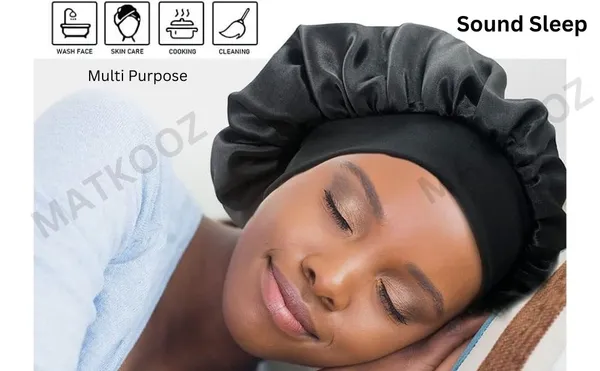 Grey_Satin_Silk_Double_Layer_Wide_Elastic_Hair_Bonnet/Sleeping_Cap_For_Women_(Pack_of_1)