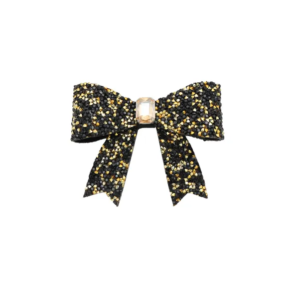 Black_Sprinkled_Stone_Bow_Hair_Clip_For_Women_&_Girls_(Pack_of_1)