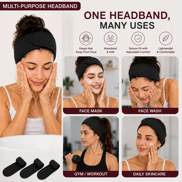Premium_Black_Spa_Headband_With_Velcro_For_Girls_&_Women_Set_of_3_Pcs
