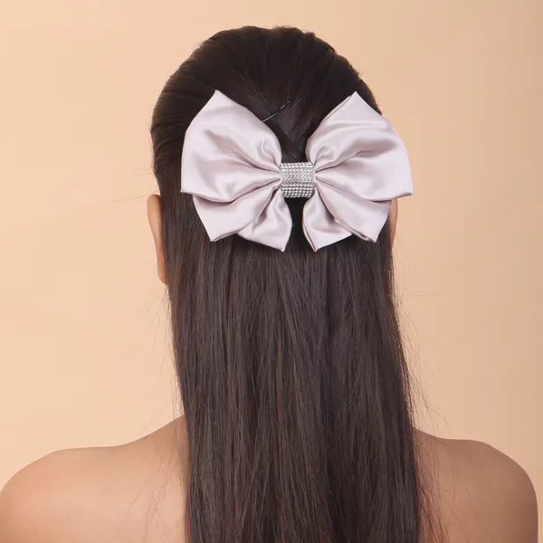 Premium_Crystal_Rhinestone_Hair_Band_&_Satin_Silk_Bow_Clip_Combo_For_Girls