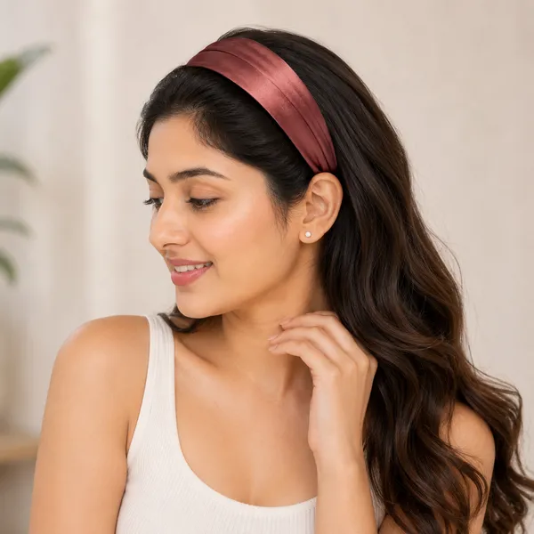 Premium_Handmade_Shiny_Silk_Drapped_Hair_Band_For_Girls_Set_of_2_Pcs