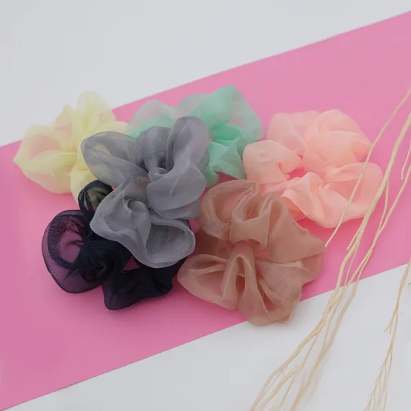 Premium_Organza_Hair_Scrunchies_For_Girls_Set_Of_6_Pcs