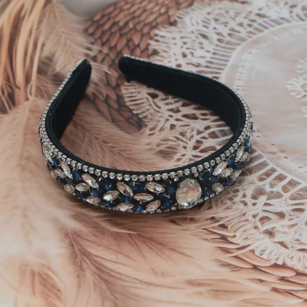 Premium_Party_Wear_Blue_Crystal_Rhinestone_Hair_Band_For_Girls_&_Women