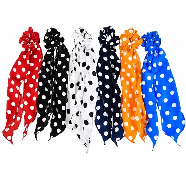 Premium_Polka_Dot_Scarf_Scrunchies_For_Girls_Set_Of_6_Pcs__Multicolor