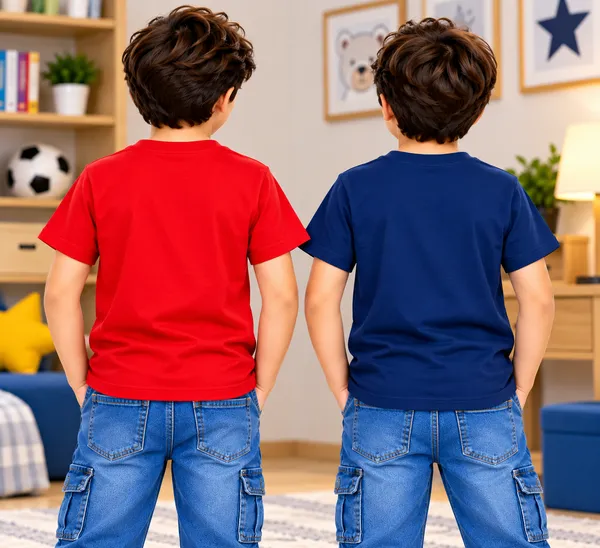 Premium_Printed_cotton_T-Shirt_For_Boys__Set_Of_2_Pcs