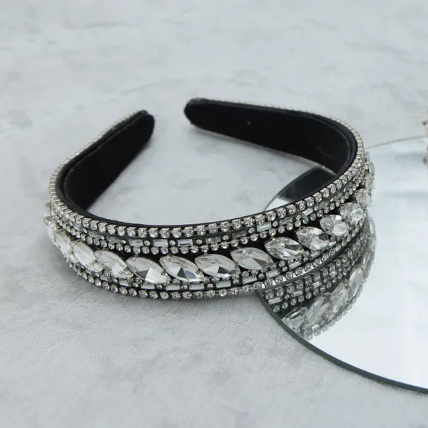 Premium_Rhinestone_Crystal_Silver_Hair_Band_For_Girls