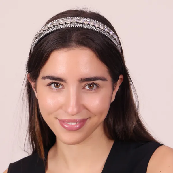 Premium_Rhinestone_Crystal_Silver_Hair_Band_For_Girls