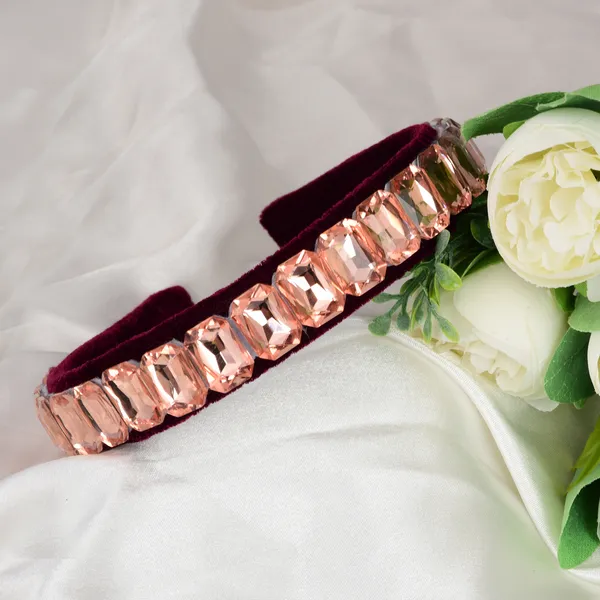 Premium_Rose_gold_Swarovski_Crystal_Hair_Band_For_Girls