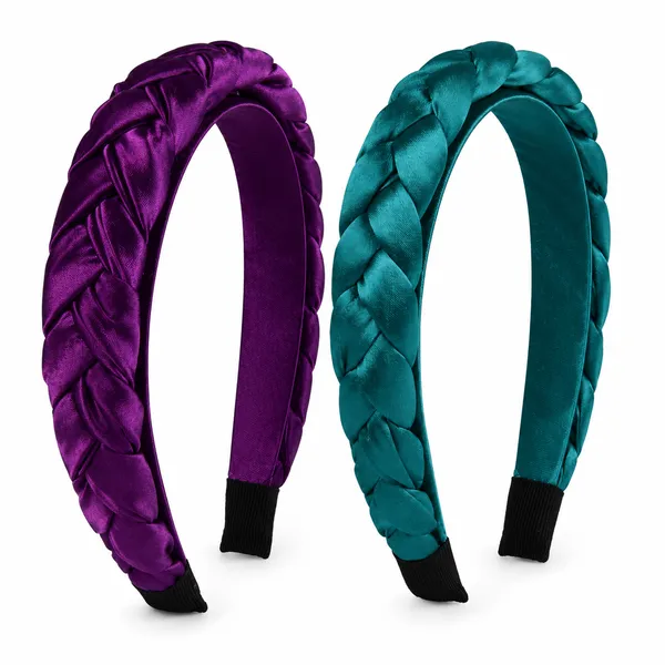 Premium_Satin_Silk_Braided_Hair_Band_For_Girls_&_Women__Set_Of_2_Pcs