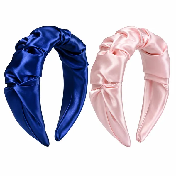 Premium_Satin_Silk_Frill_Hair_Band_For_Girls_&_Women__Pack_of_2_Pcs_(Blue,_Peach)