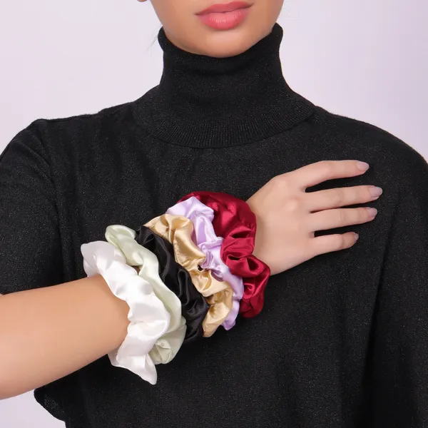 Premium_Satin_Silk_Handmade_Hair_Scrunchies_For_Girls-Set_Of_6_Pcs