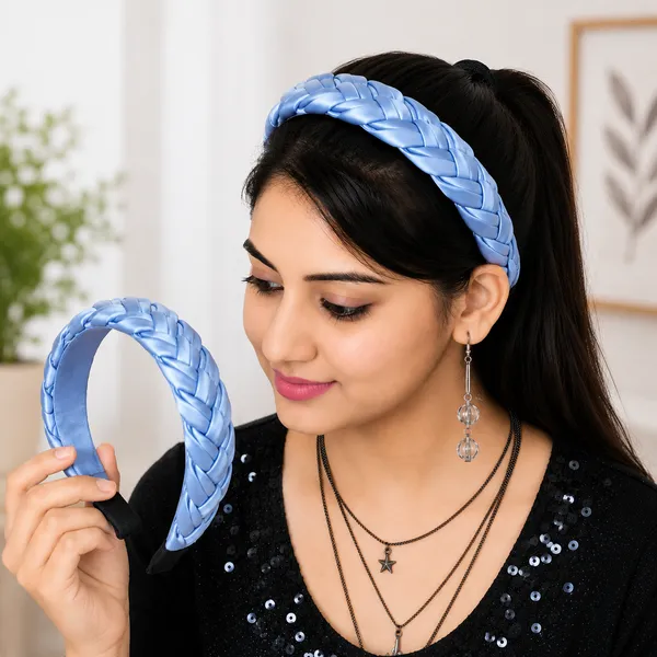 Premium_Shiny_Braided_hair_band_For_girls_Pack_Of_5_Pcs__(Multicolor)