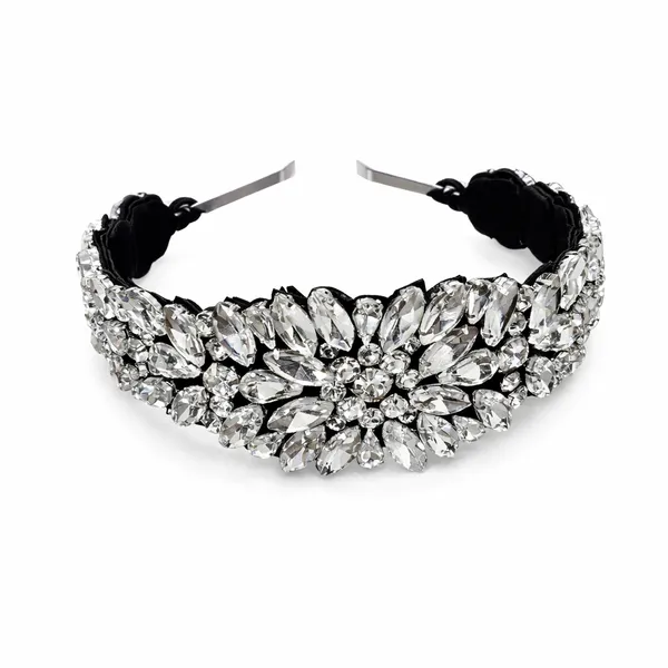 Premium_Silver_Crystal_Rhinestone_Bridal/Wedding_hair_band_for_girls