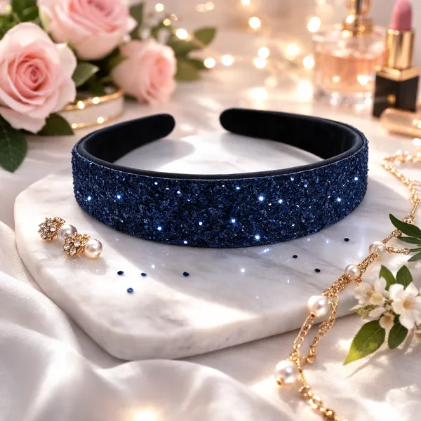 Premium_Stylish_Sparkling_Crystal_Stone_Hair_Band_Combo_For_Girls