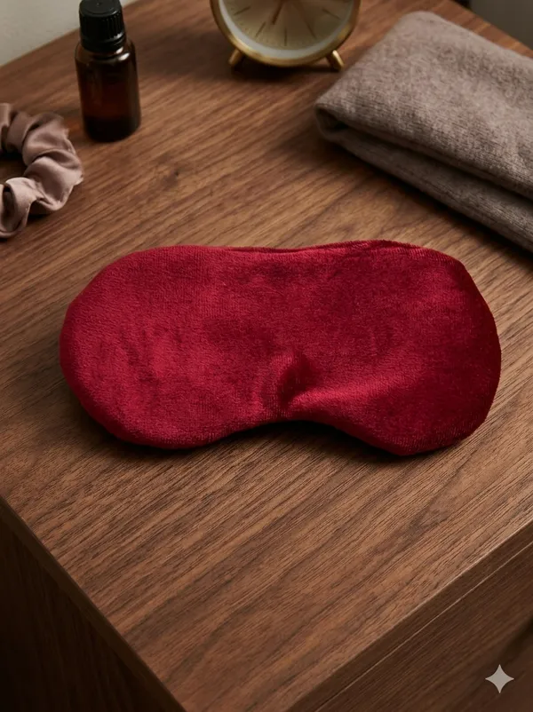 Premium_Velvet_Sleeping_Mask_for_sound_sleep_-_Maroon