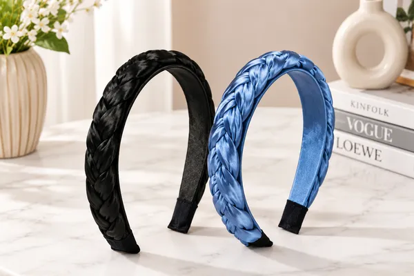 Shiny_Satin_Silk_Braided_Hair_Band_For_Girls___Set_of_2_Pcs