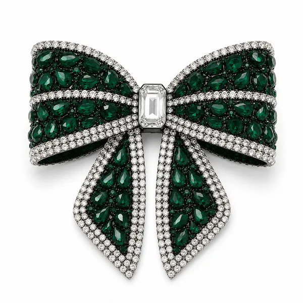 Studded_Embellished_Rhinestone_Hair_Bow_clip_Pack_of_2_Pcs_