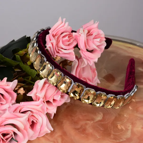 Swarovski_Gold_Crystal_Hair_Band_For_Parties_&_Function