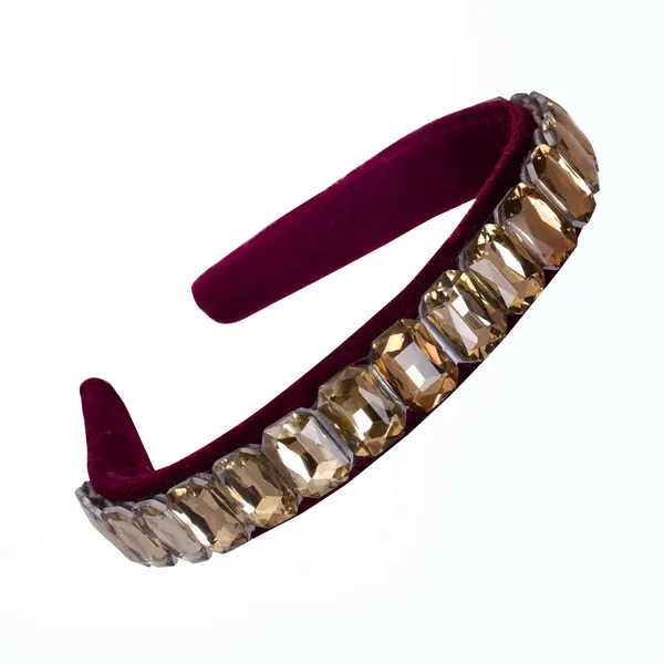 Swarovski_Gold_Crystal_Hair_Band_For_Parties_&_Function