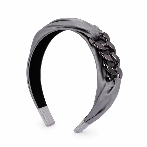 Grey_Fancy_Chain_Broach_Hair_Band_For_Girls_(Pack_of_1)