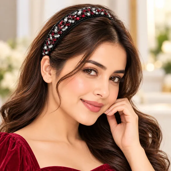 Fancy_Embellished_Rhinestone_Hair_Band_For_girls