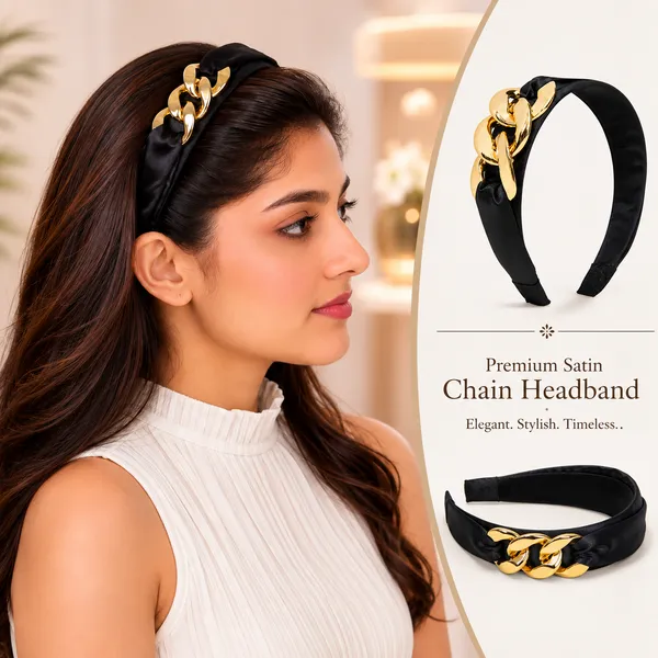 Black_Fancy_Chain_Broach_Hair_Band_For_Girls_(Pack_of_1)