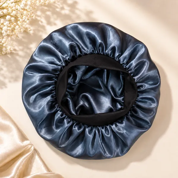 Grey_Satin_Silk_Double_Layer_Wide_Elastic_Hair_Bonnet/Sleeping_Cap_For_Women_(Pack_of_1)