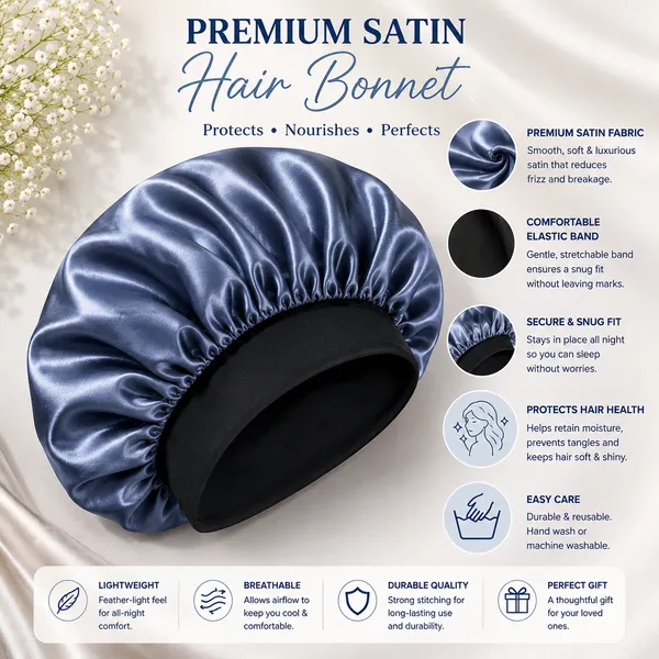 Grey_Satin_Silk_Double_Layer_Wide_Elastic_Hair_Bonnet/Sleeping_Cap_For_Women_(Pack_of_1)