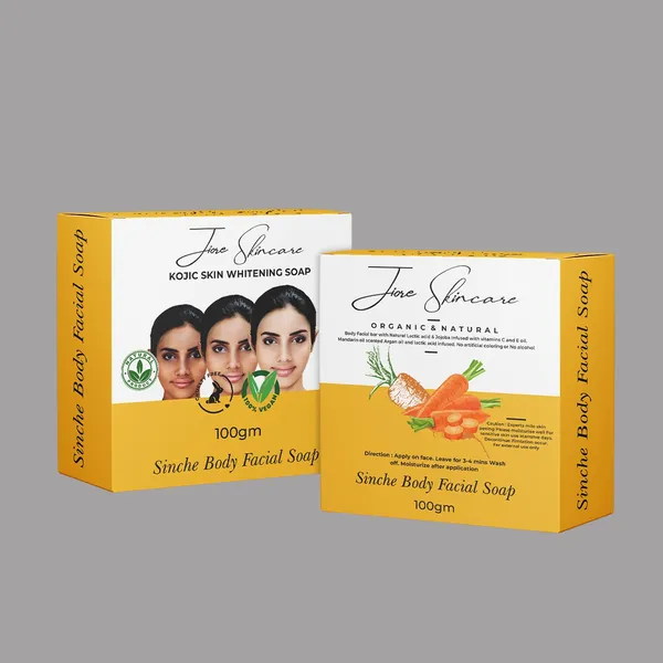 Skincare_Sinche_Body_Kojic__Soap_Natural_&_Nourishing_Gentle_Cleanse_&_Moisturize_with_Herbal_Extracts_Suitable_for_All_Skin_Types_Kojic-1_&_Carrot_-1-_Pack_Of_-2
