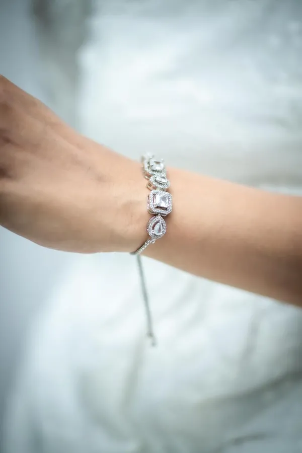 Gold_18Kt_Plating_Tennis_Style_Cubic_Zirconia_Diamond_Bracelet_For