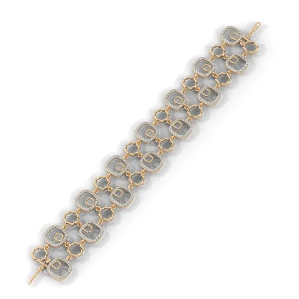 Gold_18Kt_Plating_Geomertic_Marquis_Cubic_Zirconia_Diamond_Bracelet_For_Women