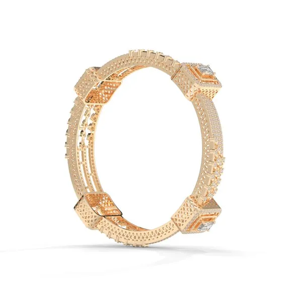 Gold_Austrian_Zirconia_Diamond_Bangles_For_Women