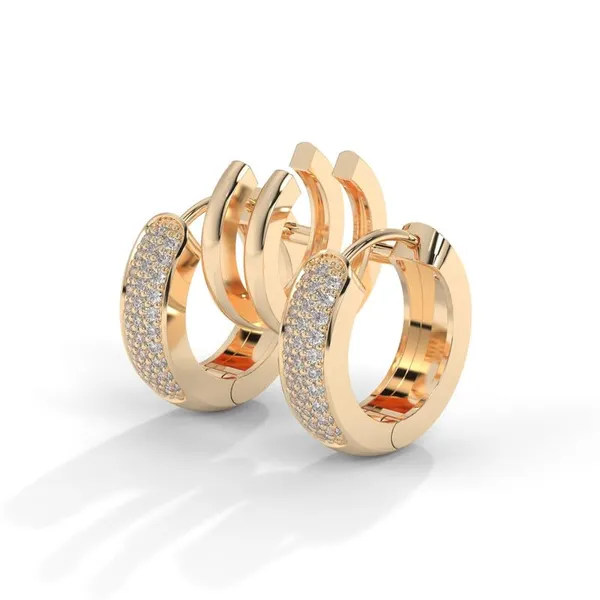 Gold_18Kt_Plating_Zirconia_Diamond_Studded_Double_Hoop_Earrings_For_Women