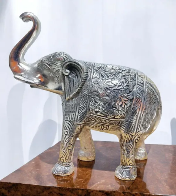 Silver_Metal_Premium_&_Elegant_Elephant