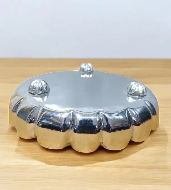 Silver_German_Silver_Premium_&_Elegant_Flower_Plate