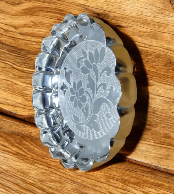 Silver_German_Silver_Premium_&_Elegant_Flower_Plate